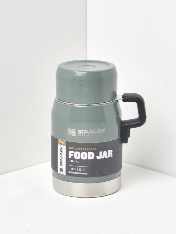 The Unbreakable Food Jar 17OZ/.5L Hammertone Green